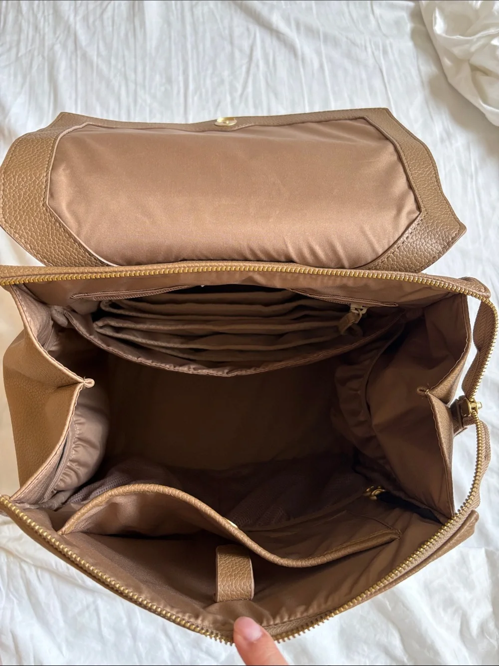 Freshly Picked Toffee Classic Diaper Bag II